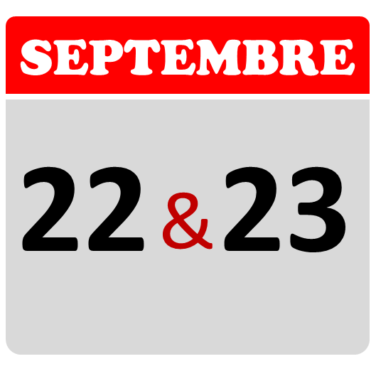 STAGE DU 22&23 SEPTEMBRE