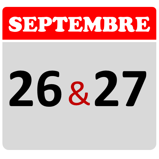 STAGE DU 26&27 SEPTEMBRE