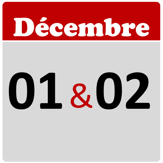 STAGE DU 01&02 DECEMBRE