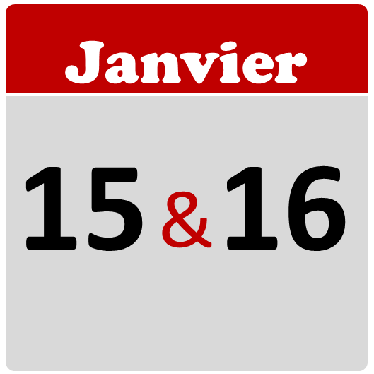 STAGE DU 15&16 JANVIER