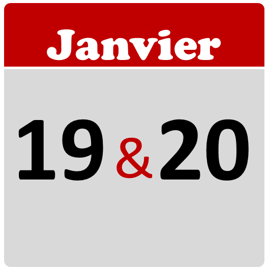 STAGE DU 19&20 JANVIER