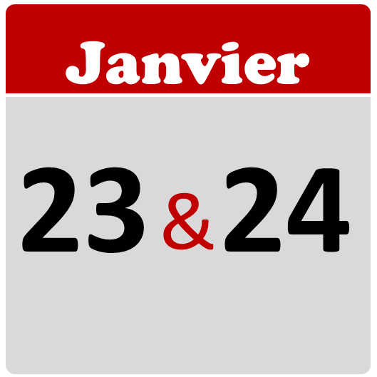 STAGE DU 23&24 JANVIER