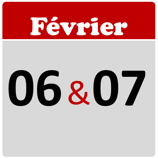 Stage: 06&07 Fév (Reste: 3 places)