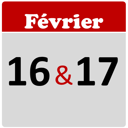 Stage: 16&17 Fév