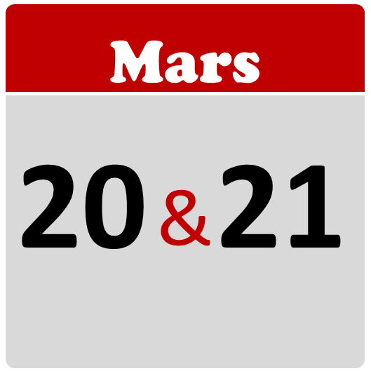 Stage: 20&21 MAR